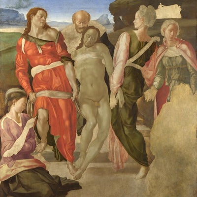 Michelangelo, The Entombment Default Title