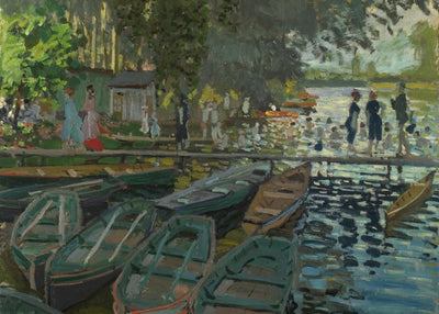 Claude Monet, Bathers At La Grenouillere, 1869 Default Title