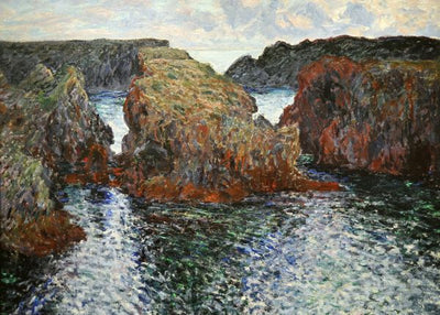 Claude Monet, Belle Ile, Rocks At Port Goulphar, 1886 Default Title