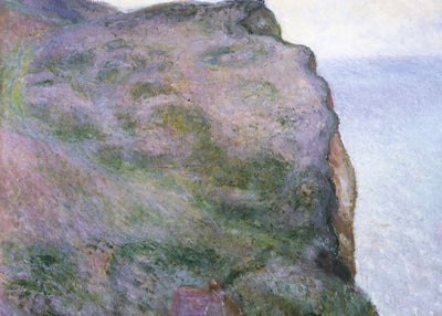 Claude Monet, Cliff At Petit Ailly In Grey Weather, 1897 Default Title