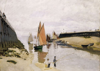 Claude Monet, Entrance To The Port Of Trouville Default Title