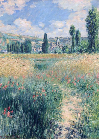 Claude Monet Path On The Island Of Saint Martin Vetheuil 1881 Default Title