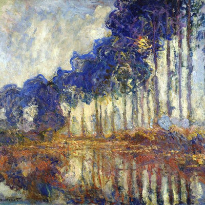 Claude Monet, Poplars On The Banks Of The River Epte, 1891 Default Title