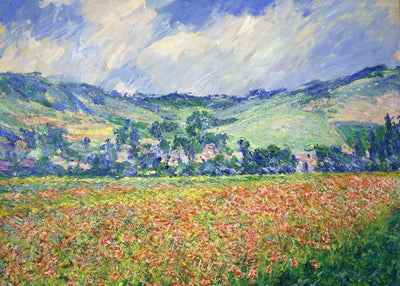 Claude Monet, Poppy Field, Outskirts Of Giverny, 1885 Default Title