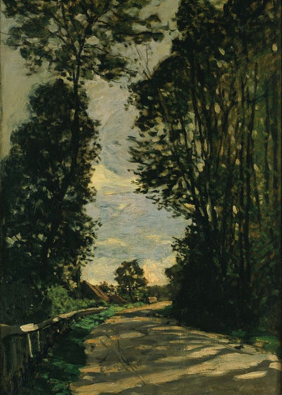 Claude Monet Road To The Saint Simeon Farm 1864 Default Title