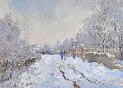 Claude Monet, Snow Scene At Argenteuil, 1875 Default Title