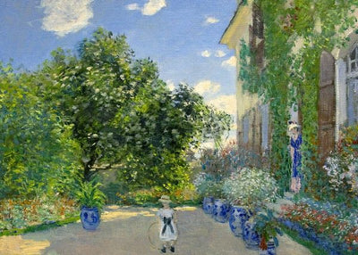 Claude Monet, The Artist's House At Argenteuil, 1873 Default Title