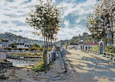 Claude Monet, The Bridge At Bougival, 1869 Default Title