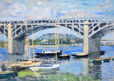 Claude Monet, The Bridge Over The Seine, 1874 Default Title