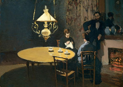 Claude Monet, The Dinner, An Interior After Default Title