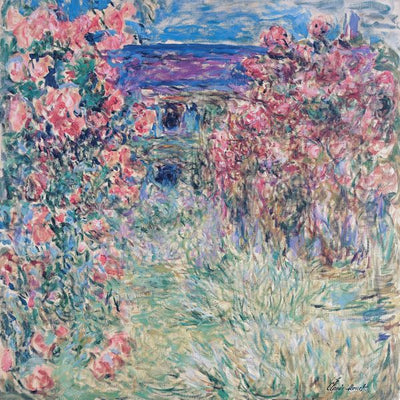 Claude Monet, The House Among The Roses art Default Title