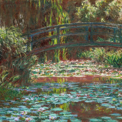 Claude Monte The Japanese Bridge Over The Water Lily Pond 1900 Default Title