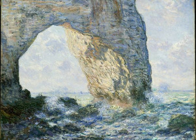 Claude Monet, The Manneport, Rock Arch West Of Etretat, 1883 Default Title
