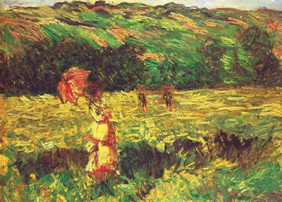 Claude Monet, The Promenade Near Limetz, 1887 Default Title