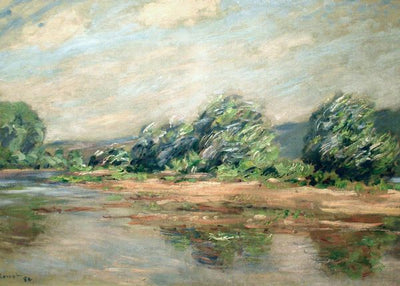 Claude Monet, The Seine At Port Villez, 1884 Default Title