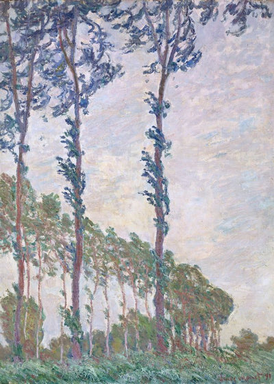 Claude Monet Three Trees Wind Effect 1891 Default Title