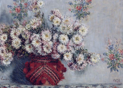 Claude Monet, Vase Of Chrysanthemums, 1878 Default Title