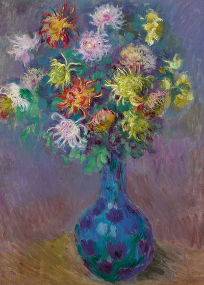 Claude Monet Vase Of Chrysanthemums 1882 Default Title