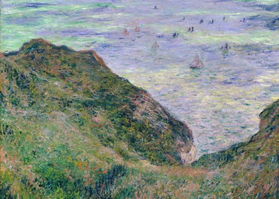 Claude Monet, View Over The Sea, Cliff Of Pourville, 1882 Default Title