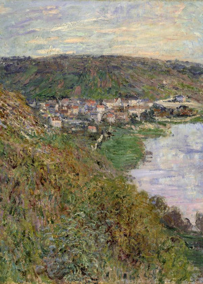 Claude Monet View Over Vetheuil 1880 Default Title