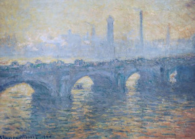 Claude Monet, Waterloo Bridge, Gray Weather, 1900 Default Title