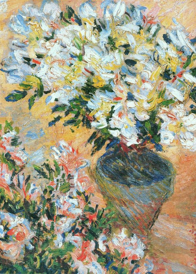 Claude Monet White Azaleas In A Pot 1885 Default Title