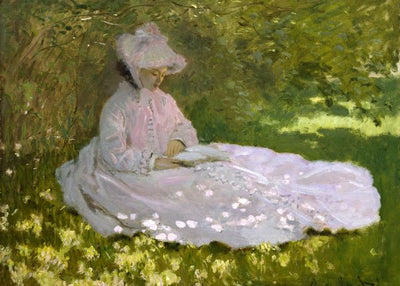 Claude Monet, Woman Reading, 1872 Default Title