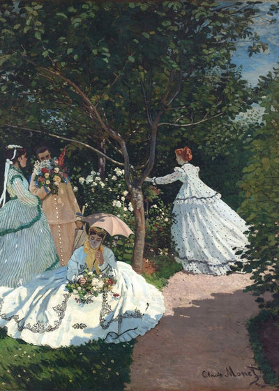 Claude Monet Women In The Garden 1867 Default Title