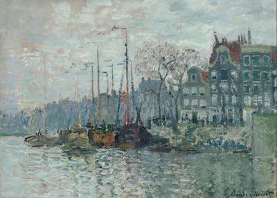 Claude Monet, Zaandam, The Dike, 1874 Default Title