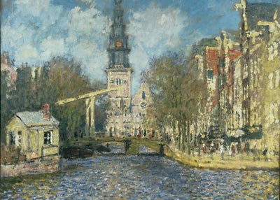 Claude Monet, Zuiderkerk In Amsterdam, 1874 Default Title