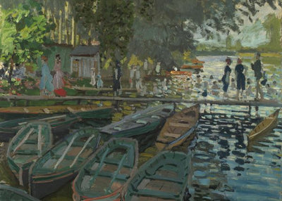 Claude Oscar Monet, Bathers at La Grenouillere Default Title