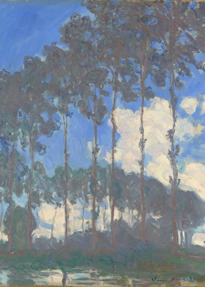 Claude Oscar Monet Poplars on the Epte Default Title