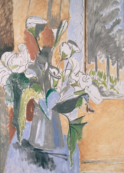Henri Matisse Matisse Henri Bouquet Of Flowers On A Veranda Default Title