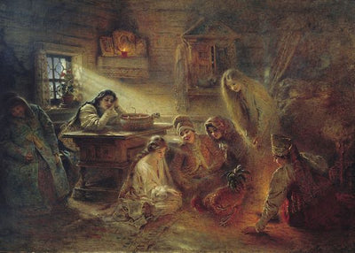 Konstantin Makovsky, Christmas Divination Default Title