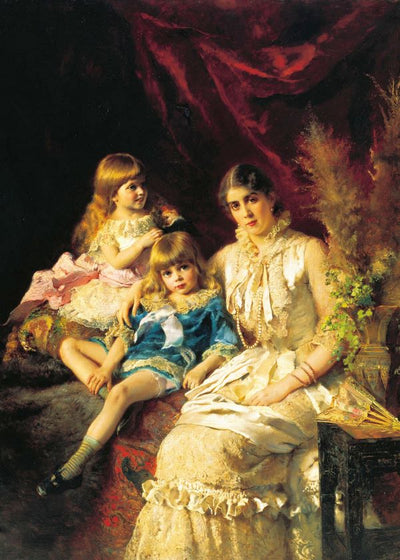 Konstantin Makovsky Family Portrait Default Title