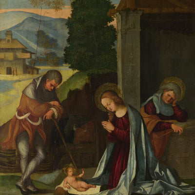 Lodovico Mazzolino, The Nativity Default Title