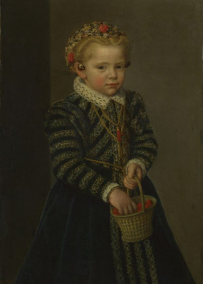 Netherlandish A Little Girl with a Basket of Cherries Default Title