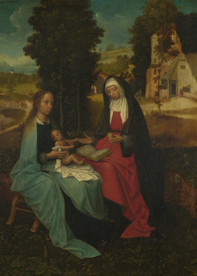 Netherlandish The Virgin and Child with Saint Anne Default Title