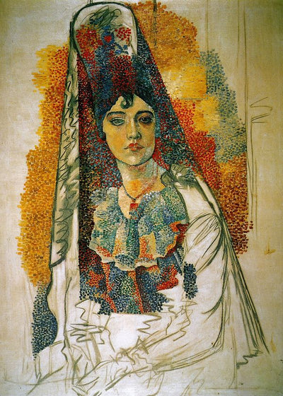 Pablo Picasso 1917 Femme en costume espagnol (La Salchichona) Default Title