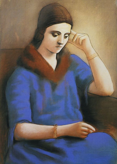 Pablo Picasso 1923 Olga pensive Default Title