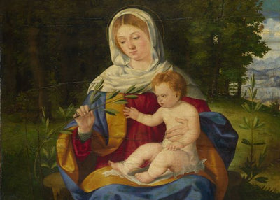 Andrea Previtali, The Virgin and Child with a Shoot of Olive Default Title