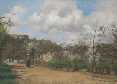 Camille Pissarro, View from Louveciennes Default Title