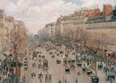 Pissarro, Camille, Boulevard Monmartre in Paris Default Title
