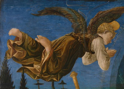 Francesco Pesellino and completed by Fra Filippo Lippi and workshop, Angel (Left Hand) Default Title