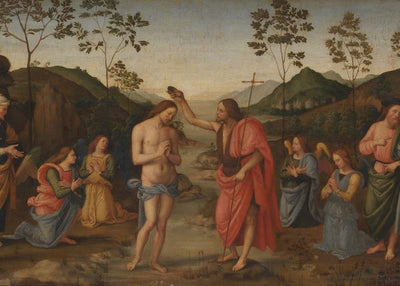 Pietro Perugino, The Baptism of Christ Default Title