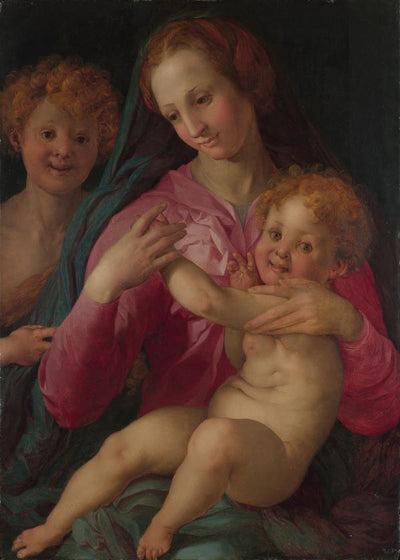 Pontormo The Madonna and Child with the Infant Baptist Default Title