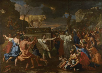 Nicolas Poussin, The Adoration of the Golden Calf Default Title