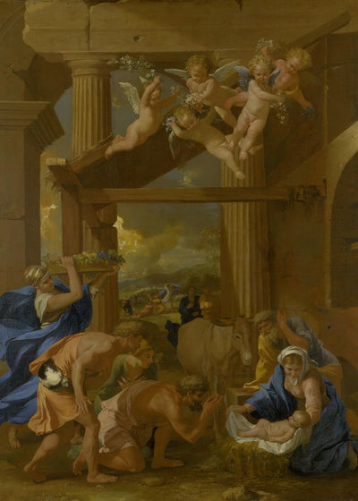 Nicolas Poussin The Adoration of the Shepherds Default Title
