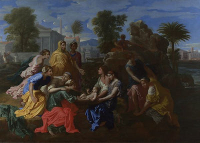 Nicolas Poussin, The Finding of Moses Default Title
