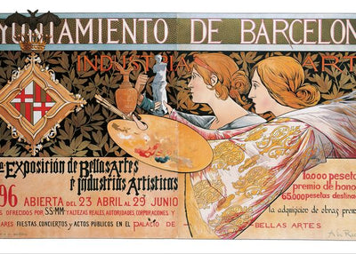 Riquer i Ynglada, Alexandre de, Third Exhibition of Fine Arts in Barcelona in 1896 Default Title